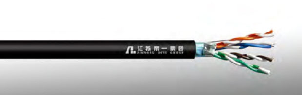 超五類(lèi)4對屏蔽雙絞線(xiàn)