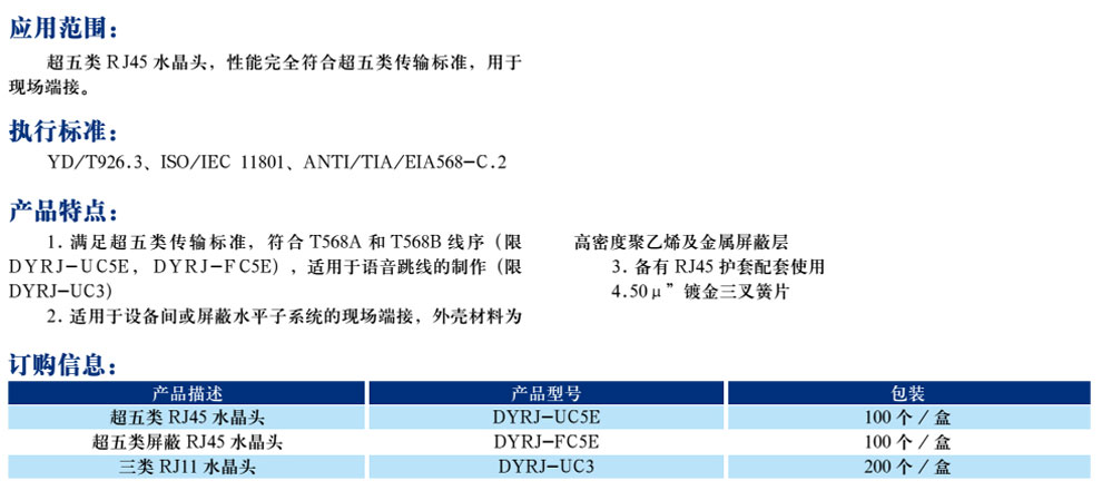 超五類(lèi)RJ45水晶頭(圖2)
